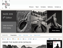 Tablet Screenshot of photoshootawards.com